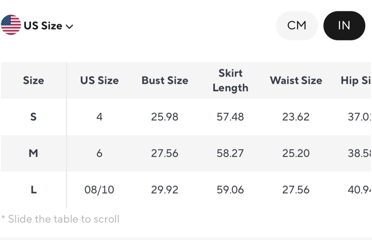 Size chart for backless lace halter maxi dress measurements and fit guide