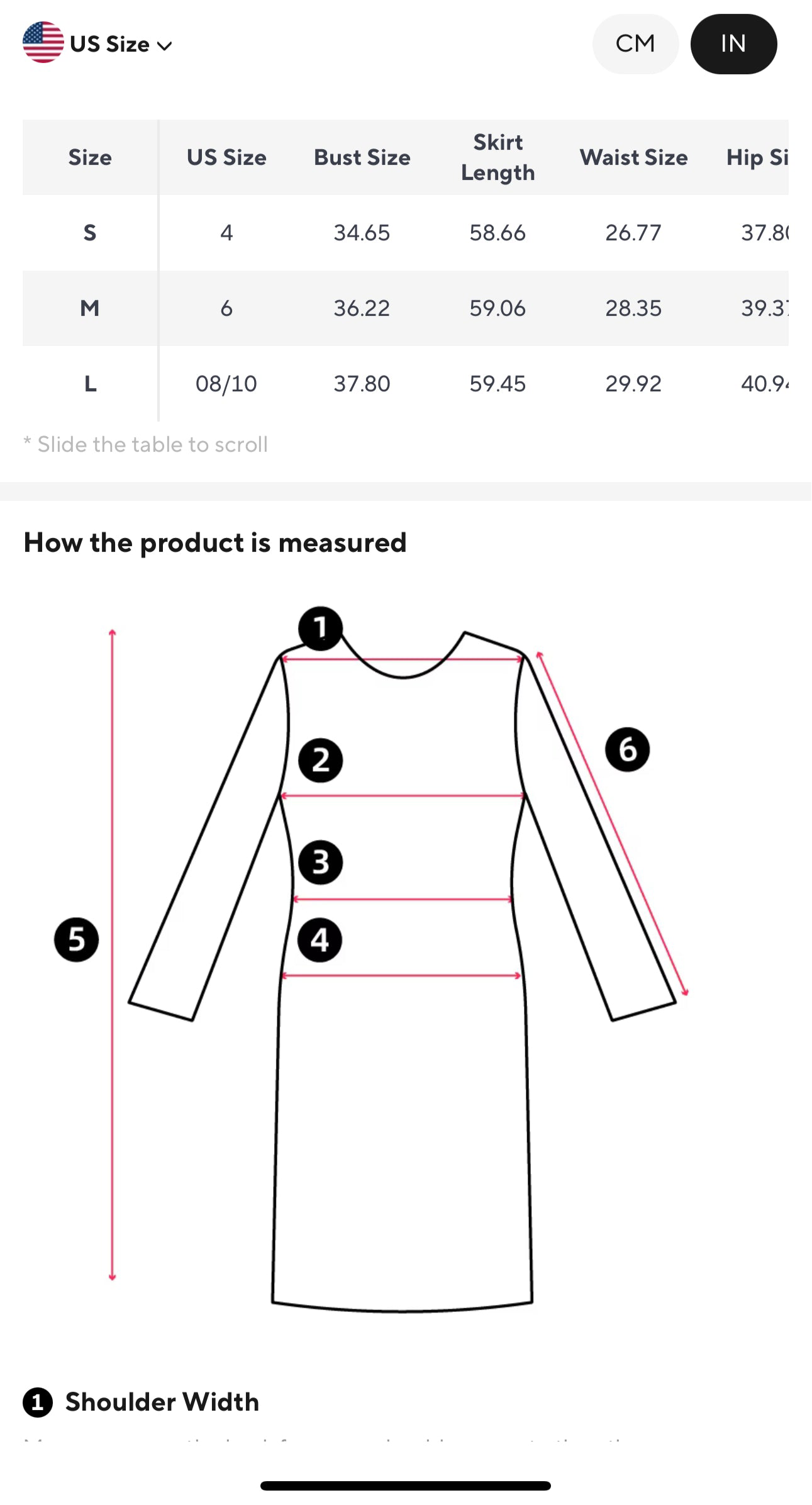 Size chart for womens lace strapless jumpsuit measurements and fit guide